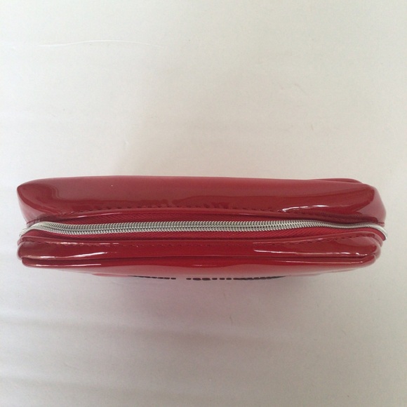 CHRISTIAN DIOR GLOSSY RED MAKEUP COSMETICS BAG NWOT - Picture 5 of 14
